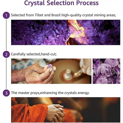 Coffret cadeau compte à rebours en cristal pour Halloween, la magie de la guérison et du transfert d'énergie, calendrier de l'avent de noël, Collection de roches