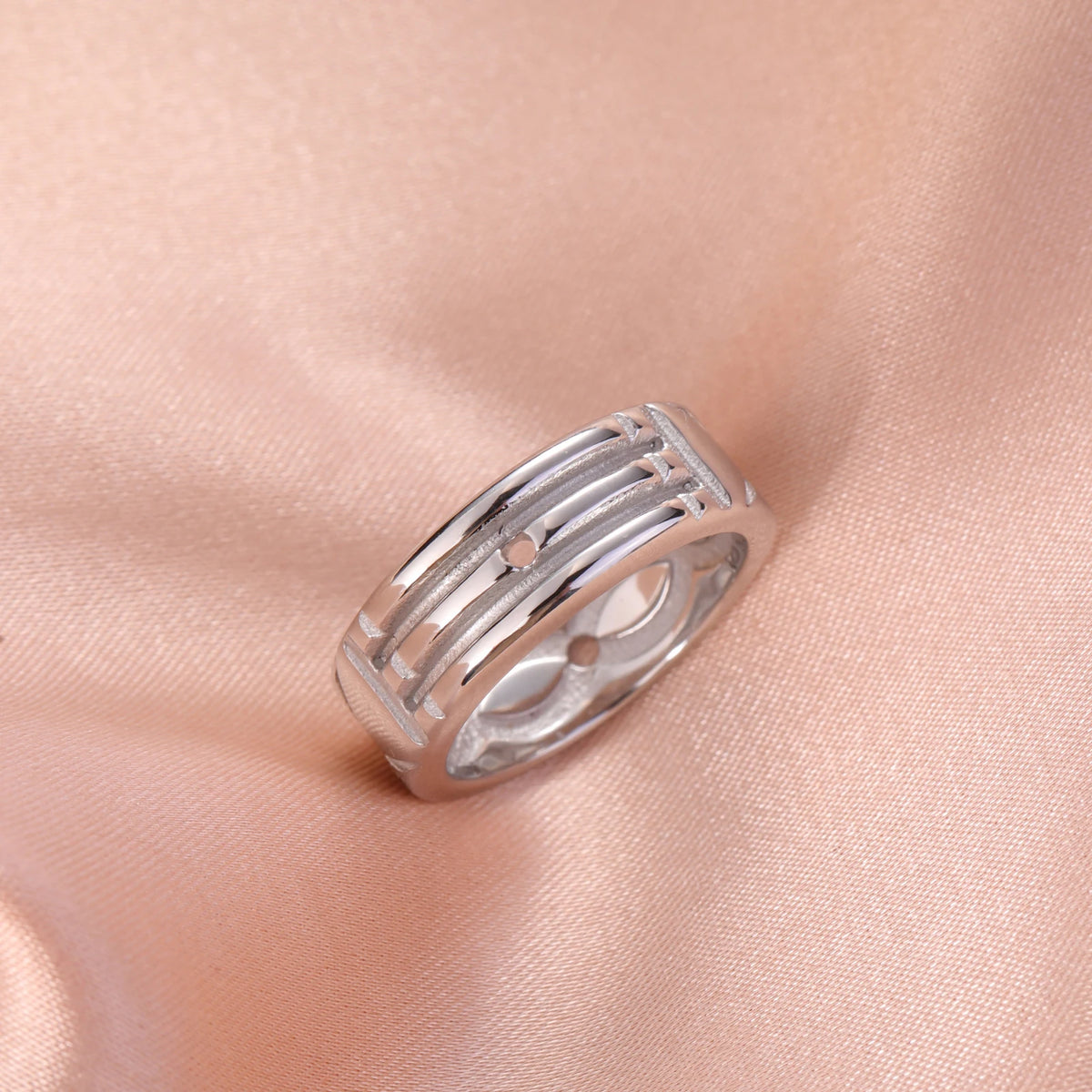 Bague HIPEE Atlantis en acier inoxydable, amulette spirituelle égyptienne ancienne pour femmes et hommes