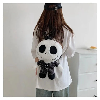 Disney-Sac à dos Jack Skellington pour enfants, sac beurre de dessin animé, L'Étrange Noël de monsieur Jack, Halloween, bonbons, cadeaux pour enfants
