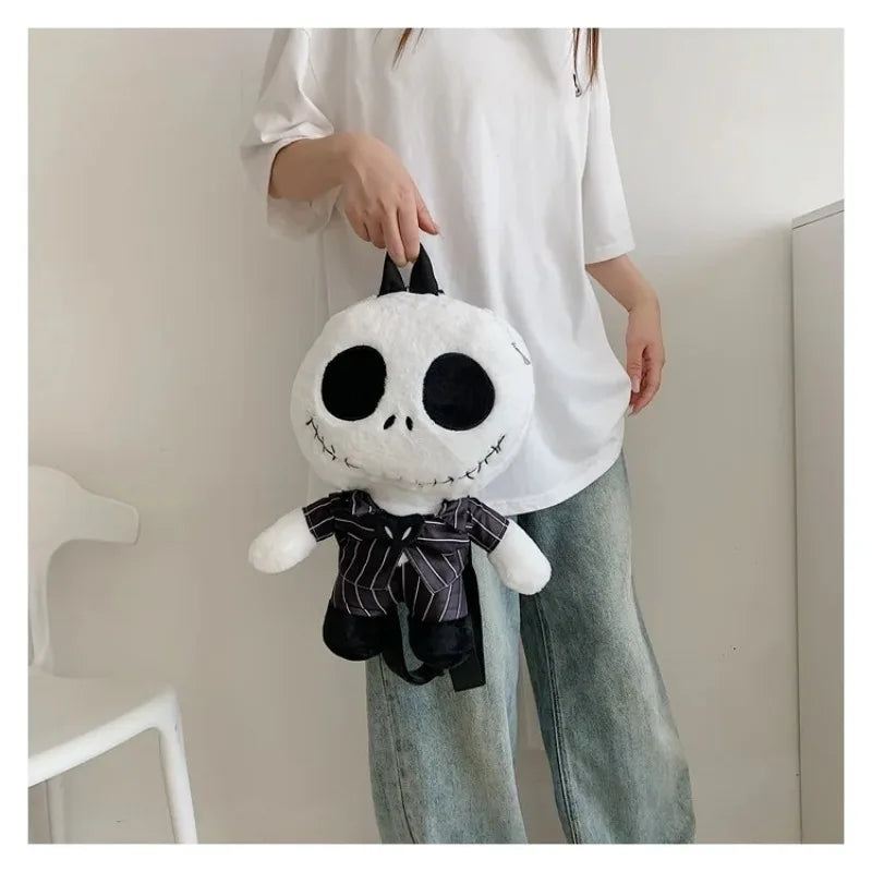 Disney-Sac à dos Jack Skellington pour enfants, sac beurre de dessin animé, L'Étrange Noël de monsieur Jack, Halloween, bonbons, cadeaux pour enfants