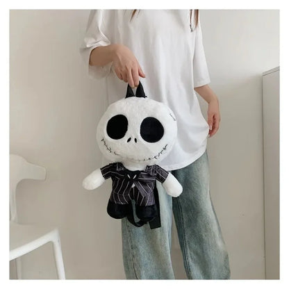 Disney-Sac à dos Jack Skellington pour enfants, sac beurre de dessin animé, L'Étrange Noël de monsieur Jack, Halloween, bonbons, cadeaux pour enfants