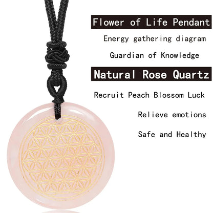 Quartz naturel améthyste Cube Metatron fleur de vie pendentif énergie de guérison cristal Lapis Lazuli hommes femmes bijoux collier
