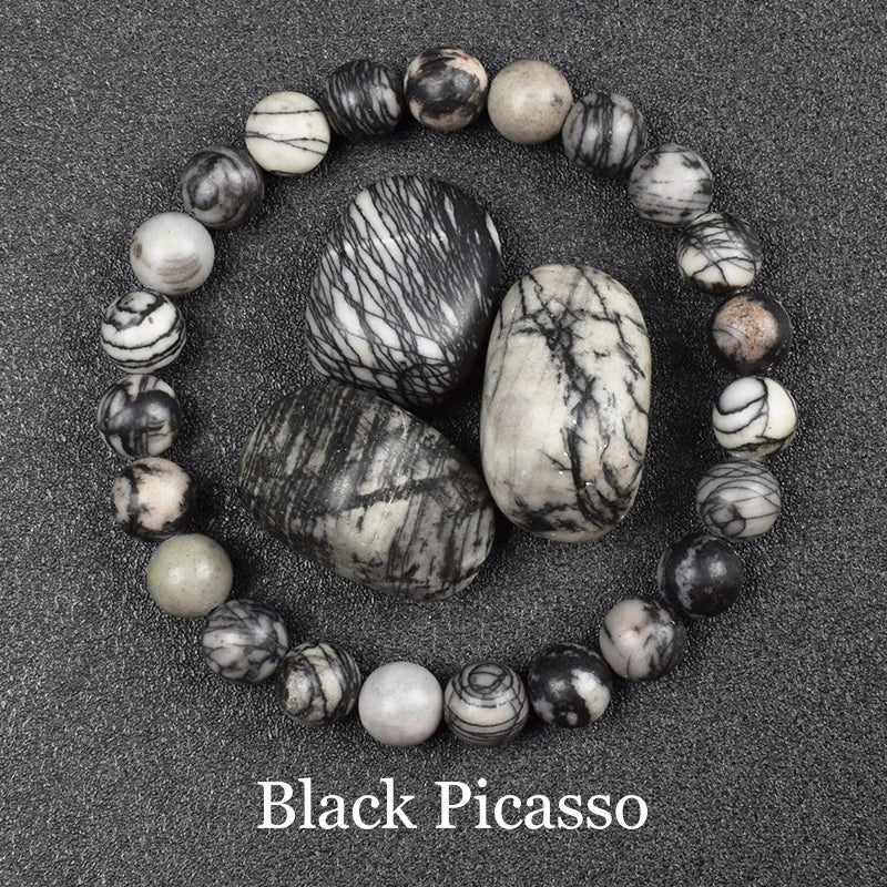 Bracelet de perles en pierre d'obsidienne dorée naturelle pour hommes et femmes, pierre brute d'obsidienne arc-en-ciel légère dorée, perle ronde, bijoux d'énergie naturelle
