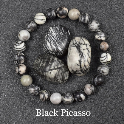 Bracelet de perles en pierre d'obsidienne dorée naturelle pour hommes et femmes, pierre brute d'obsidienne arc-en-ciel légère dorée, perle ronde, bijoux d'énergie naturelle