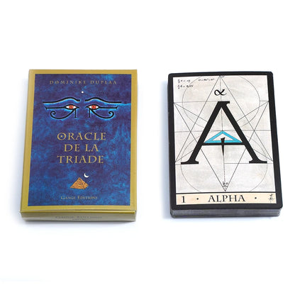 Oracle de la Triade Version française de cartes de Tarot Un Outil Précieux pour la Divination et la guidage Spirituelle jeu de fête