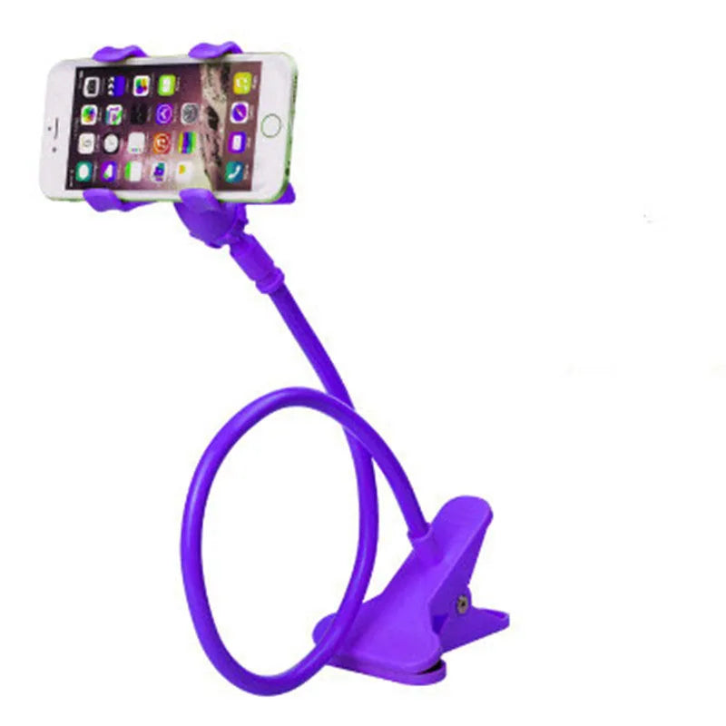 Support de téléphone portable universel, bras Long Flexible, paresseux, pince de lit, tablette, Support de voiture pour iPhone XS Samsung