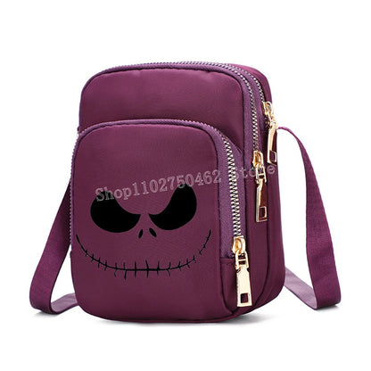 Sacs à bandoulière Disney le cauchemar avant noël pour hommes et femmes, pochette à bandoulière de grande capacité, sac à main de voyage, cadeau pour enfants, nouvelle collection