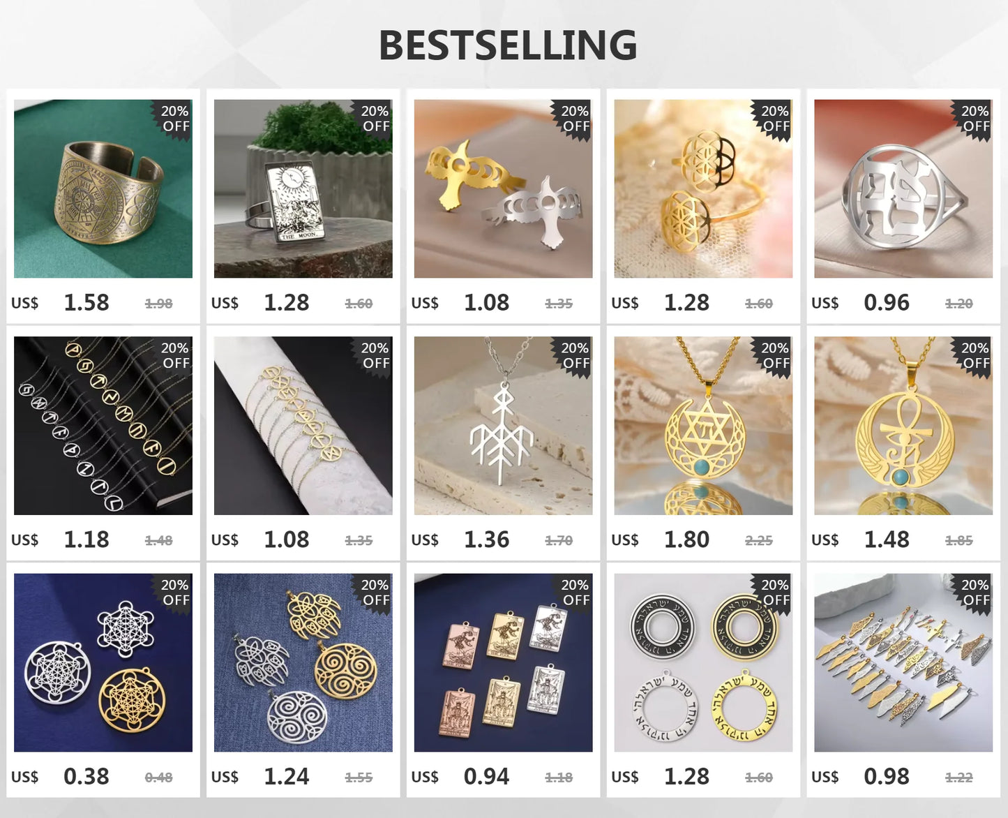 Dawapara – collier de cartes de Tarot pour femmes, en acier inoxydable, amulette de richesse, Tarot classique, arcanes majeurs, bijoux de Divination