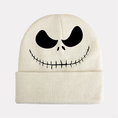 Disney le cauchemar avant noël tricoté chapeau enfants nouveau Anime tricot casquette garçons filles hiver chaud bonnets enfants Halloween cadeau