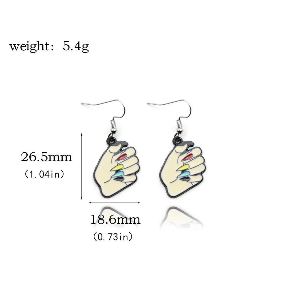 Bracelet de perles de fenêtre arc-en-ciel mercredi Addams, pendentif chose à main, bijoux gothiques pour femmes, accessoires cadeau