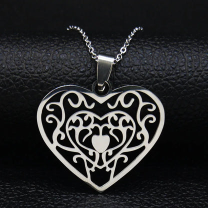 Yoga bouddhisme hindou 7 Chakra collier en acier inoxydable géométrie sacrée ange sceau Metatron symbole collier bijoux cadenas mujer