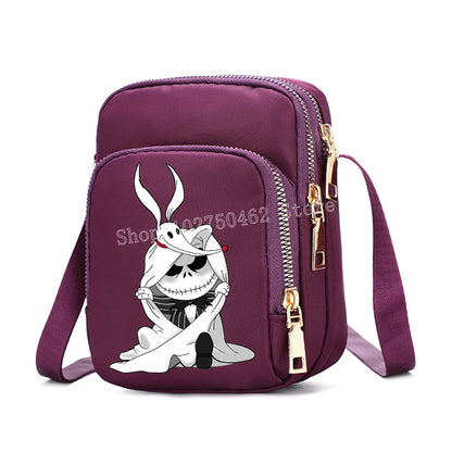 Sacs à bandoulière Disney le cauchemar avant noël pour hommes et femmes, pochette à bandoulière de grande capacité, sac à main de voyage, cadeau pour enfants, nouvelle collection