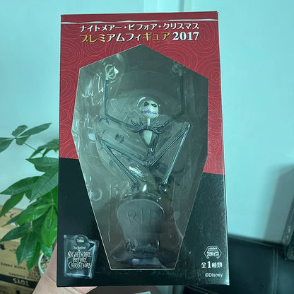 The Nightmare Before Christmas Jack Skellington Action Figure, 12 Face Jack Chair, Special Version Model Toy, Hmatte en Present