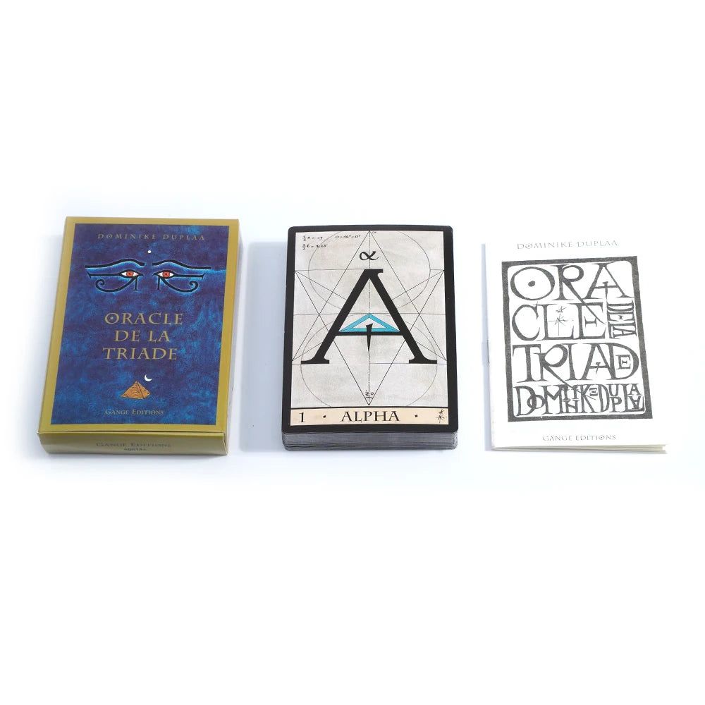 Oracle de la Triade Version française de cartes de Tarot Un Outil Précieux pour la Divination et la guidage Spirituelle jeu de fête