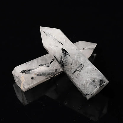 Pierre naturelle et cristaux pointe baguette sorcellerie Quartz Rose améthyste décoration de la maison pierres minérales artisanat salle Aquarium décor
