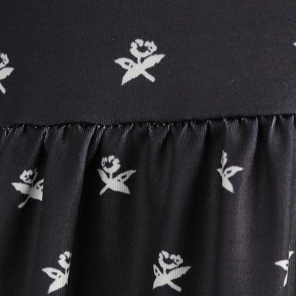 Robe de Soirée Noire pour Fille, Tenue Éducative pour Halloween, Addams, Cosplay, Gothique, Carnaval, Enfant