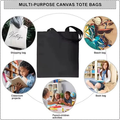 Sac fourre-tout écologique pour chat sorcière d'halloween, sac de shopping gothique chat noir, cadeau de saison effrayant, sac à main imprimé Animal drôle pour femmes