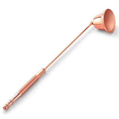 Outil d'extinction de bougie en acier inoxydable, manche long, accessoire d'extincteur de cloche, accessoires de mèches de bougie