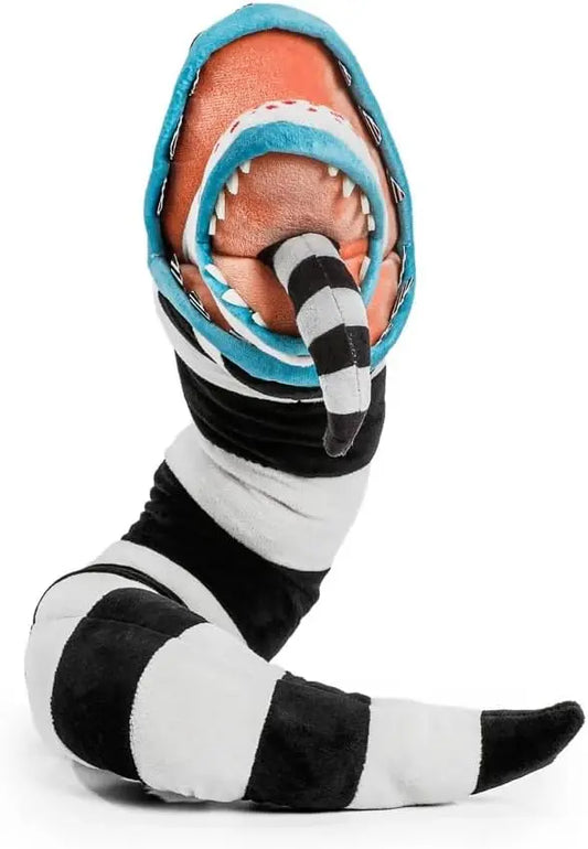 Figurine en peluche interactive à collectionner Beetlejuice Sandworm, 13 po