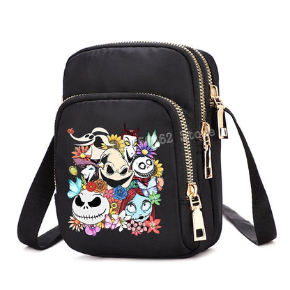 Sacs à bandoulière Disney le cauchemar avant noël pour hommes et femmes, pochette à bandoulière de grande capacité, sac à main de voyage, cadeau pour enfants, nouvelle collection