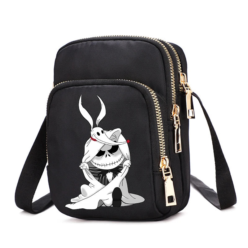 Sacs à bandoulière Disney le cauchemar avant noël pour hommes et femmes, pochette à bandoulière de grande capacité, sac à main de voyage, cadeau pour enfants, nouvelle collection