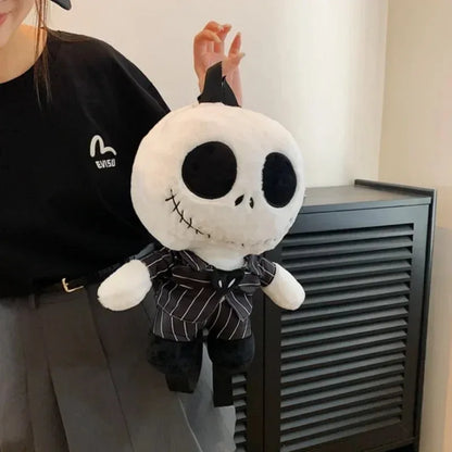 Disney-Sac à dos Jack Skellington pour enfants, sac beurre de dessin animé, L'Étrange Noël de monsieur Jack, Halloween, bonbons, cadeaux pour enfants