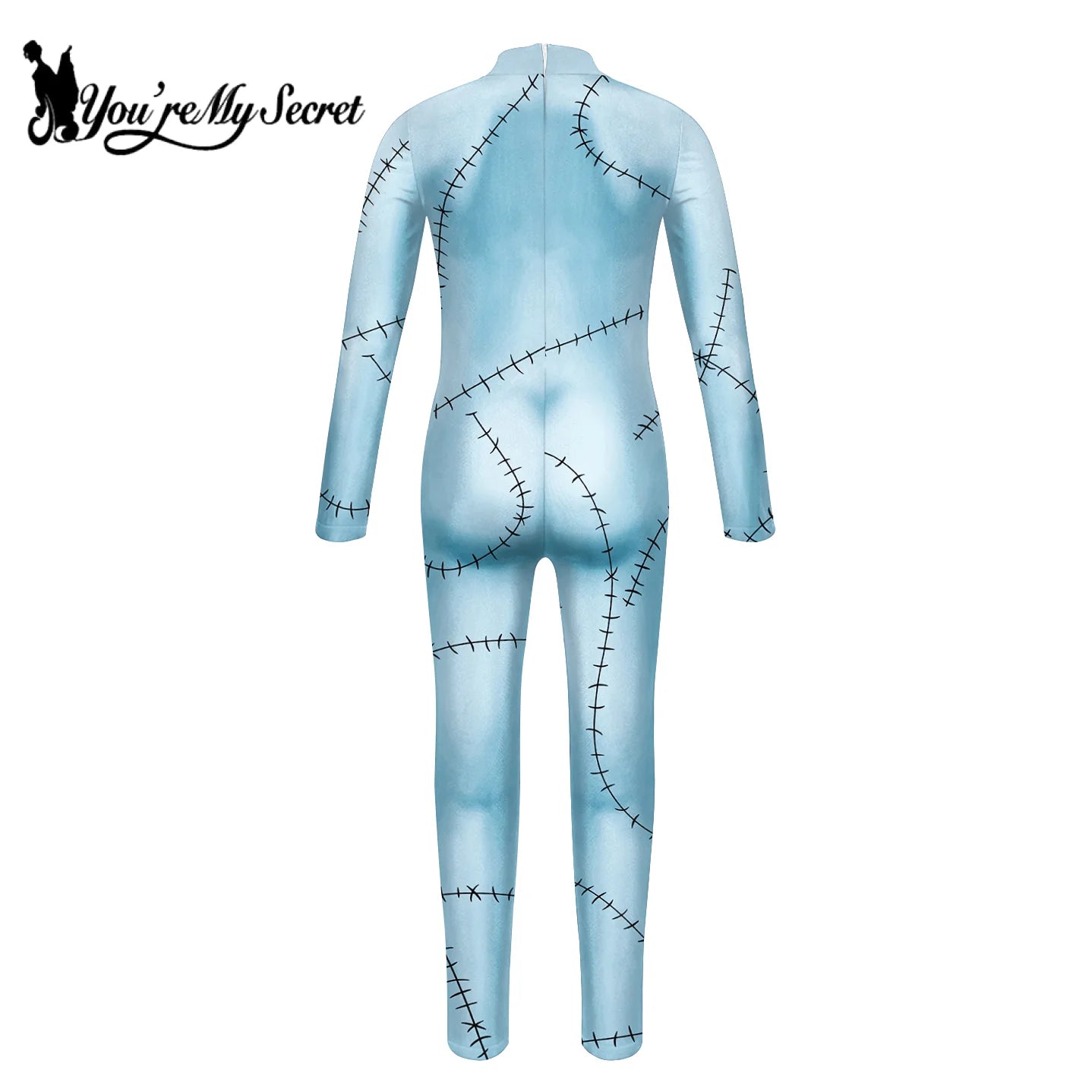 [Tu es mon Secret] le cauchemar avant noël Anime Cosplay Costume Halloween Sally fille imprimé fête body