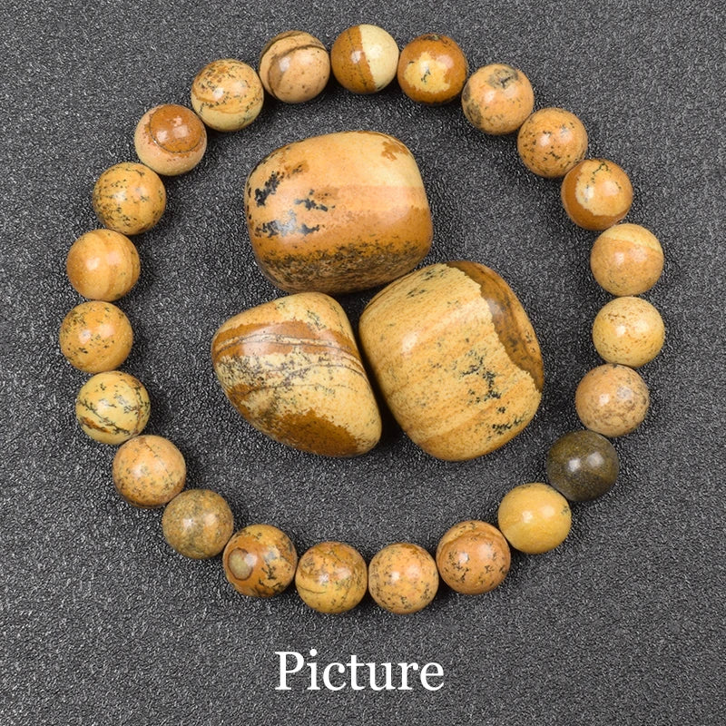 Bracelet de perles en pierre d'obsidienne dorée naturelle pour hommes et femmes, pierre brute d'obsidienne arc-en-ciel légère dorée, perle ronde, bijoux d'énergie naturelle