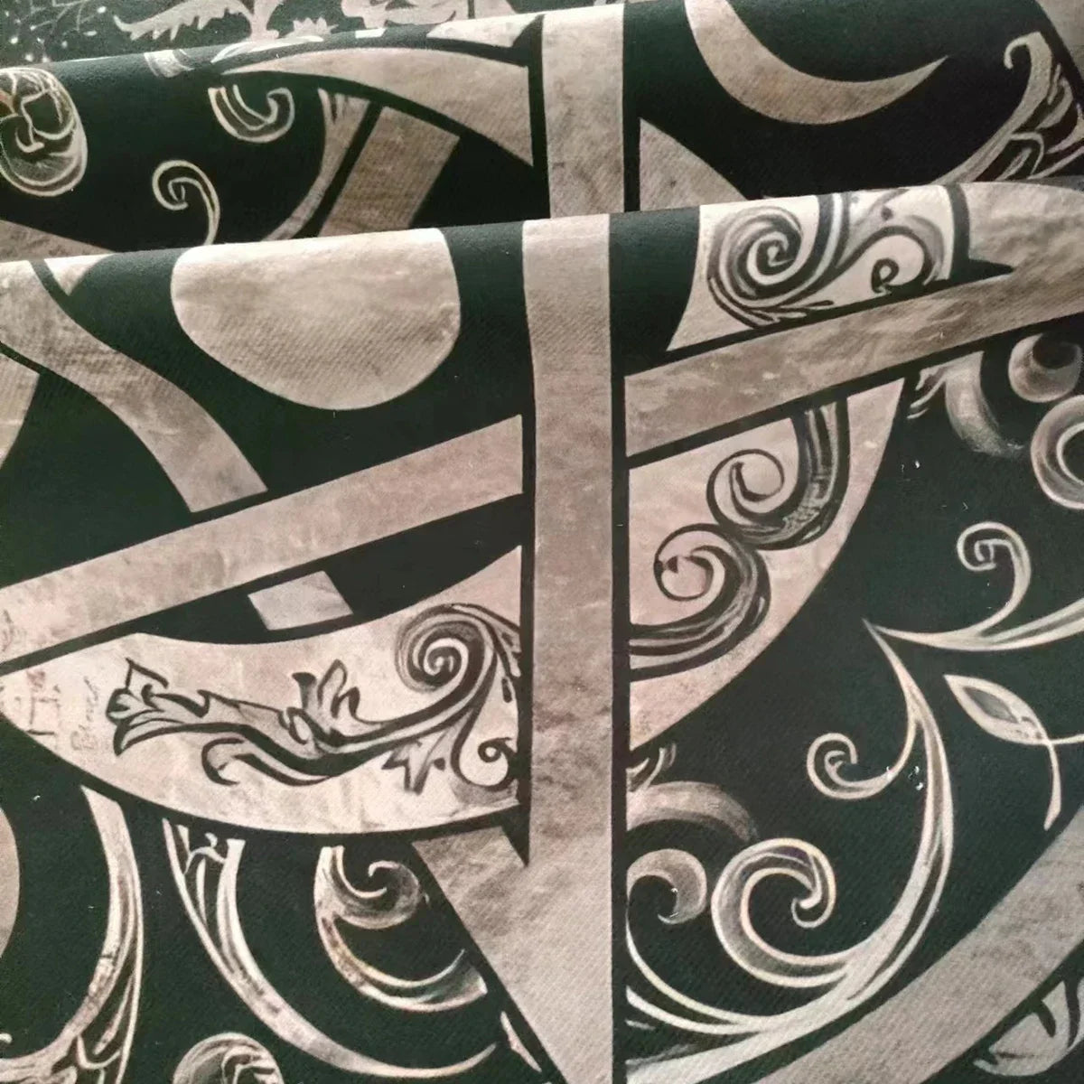 Couverture de Table de Tarot en tissu d'autel, douze Constellations étoilées, amour carrière, carte Oracle, nappe de Table de Tarot de lune, Divination