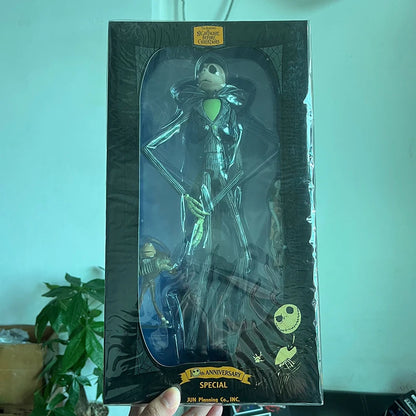 The Nightmare Before Christmas Jack Skellington Action Figure, 12 Face Jack Chair, Special Version Model Toy, Hmatte en Present