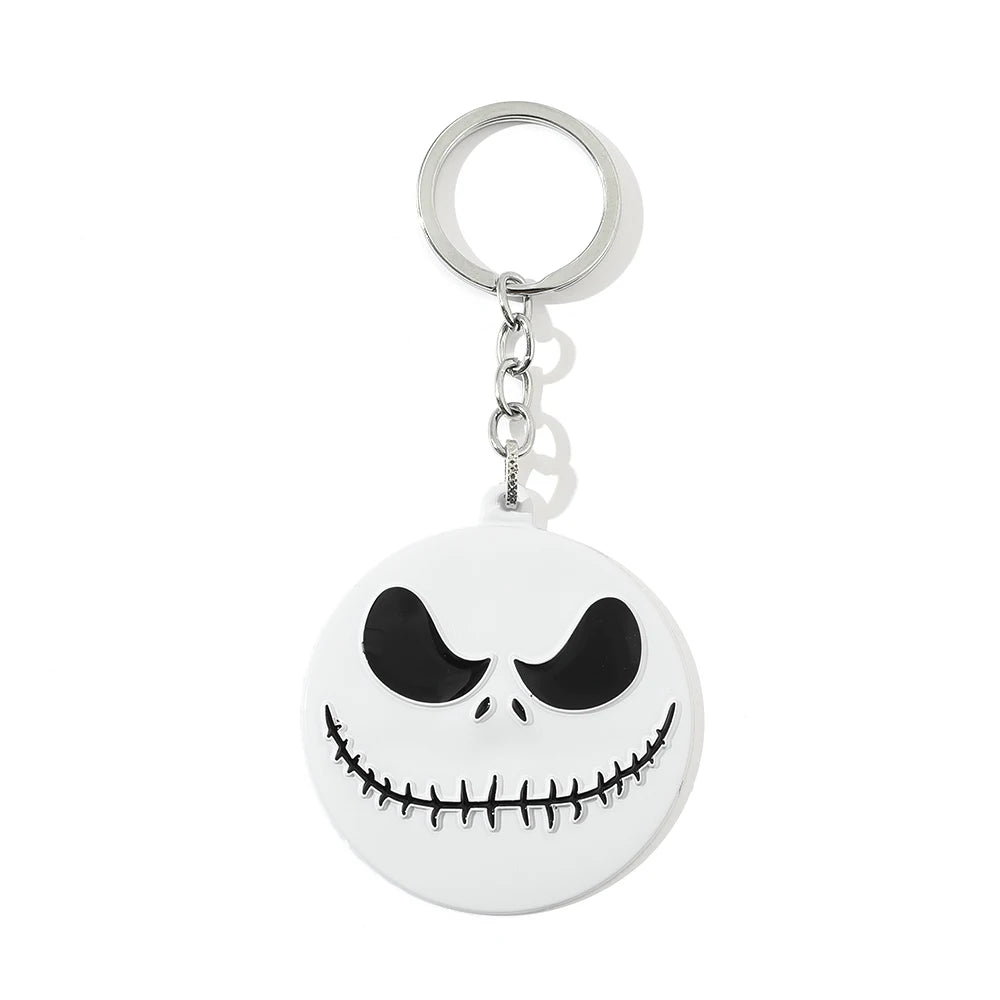 Porte-clés pendentif L'Étrange Noël de Monsieur Jack pour Halloween, accessoires Disney, Jack Skellington, Sally, bijoux cadeaux