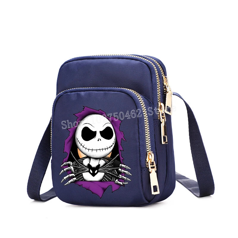 Sacs à bandoulière Disney le cauchemar avant noël pour hommes et femmes, pochette à bandoulière de grande capacité, sac à main de voyage, cadeau pour enfants, nouvelle collection