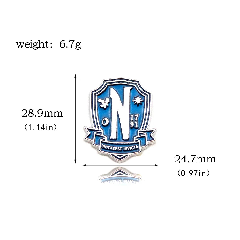 Bracelet de perles de fenêtre arc-en-ciel mercredi Addams, pendentif chose à main, bijoux gothiques pour femmes, accessoires cadeau