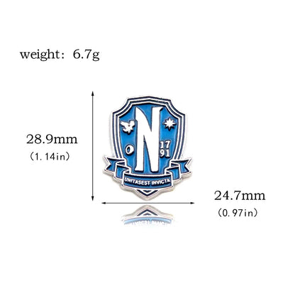 Bracelet de perles de fenêtre arc-en-ciel mercredi Addams, pendentif chose à main, bijoux gothiques pour femmes, accessoires cadeau