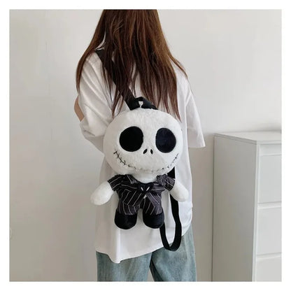 Disney-Sac à dos Jack Skellington pour enfants, sac beurre de dessin animé, L'Étrange Noël de monsieur Jack, Halloween, bonbons, cadeaux pour enfants