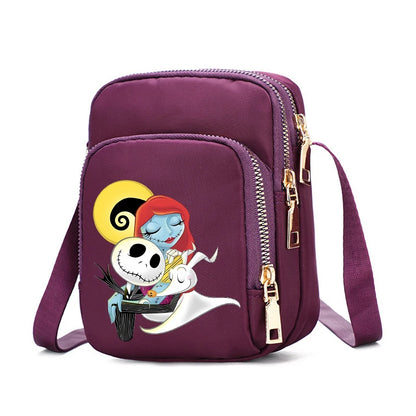 Sacs à bandoulière Disney le cauchemar avant noël pour hommes et femmes, pochette à bandoulière de grande capacité, sac à main de voyage, cadeau pour enfants, nouvelle collection