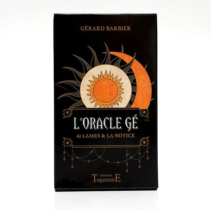 L'Oracle Gé - 61 lames & la notice Cartes de tarot françaises Oracle divin Ce jeu divinatoire au graphisme simple et éloquent constitue The Gé Oracle