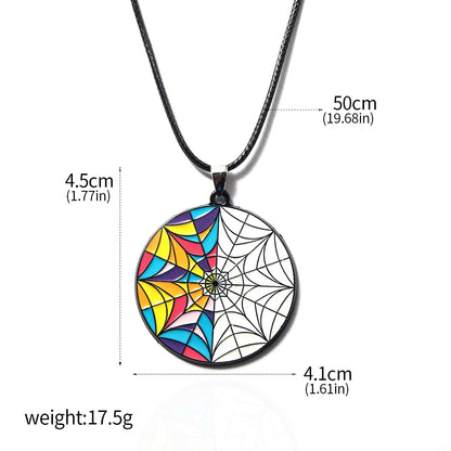 Bracelet de perles de fenêtre arc-en-ciel mercredi Addams, pendentif chose à main, bijoux gothiques pour femmes, accessoires cadeau