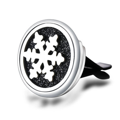 Joint d'aromathérapie pour voiture, arbre de vie, sortie d'air de voiture en acier inoxydable, diffuseur d'huile essentielle, médaillon de parfum à la mode, bijoux