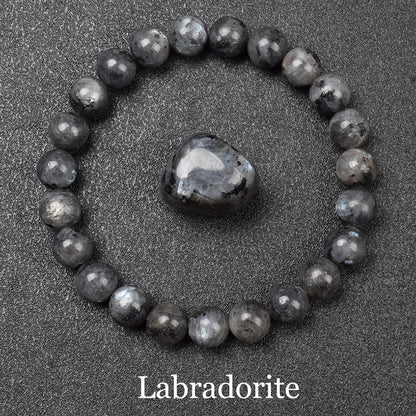 Bracelet de perles en pierre d'obsidienne dorée naturelle pour hommes et femmes, pierre brute d'obsidienne arc-en-ciel légère dorée, perle ronde, bijoux d'énergie naturelle