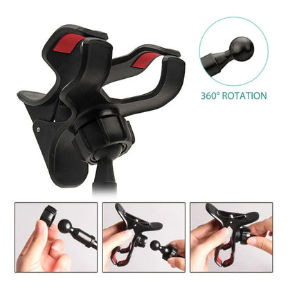 Support de téléphone portable universel, bras Long Flexible, paresseux, pince de lit, tablette, Support de voiture pour iPhone XS Samsung