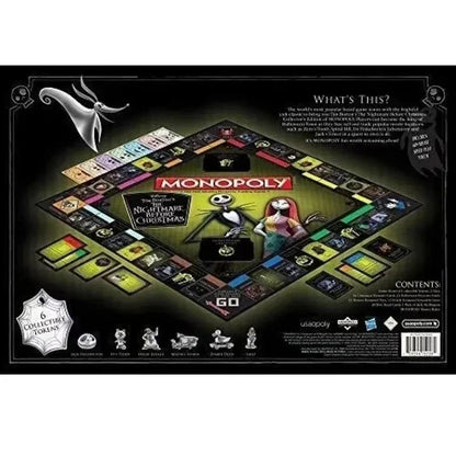 Le cauchemar avant Noël de Disney, Jack Skellington, Sally Cosplay, jeu de société, carte en papier, vol explorez ecs, fête d'Halloween, jouet cadeau