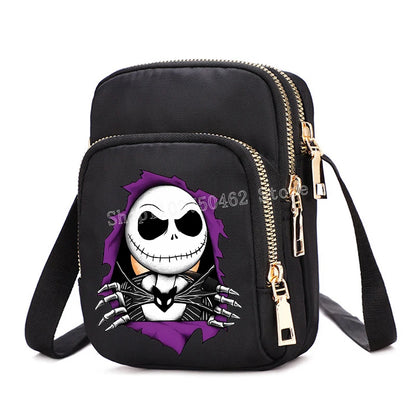 Sacs à bandoulière Disney le cauchemar avant noël pour hommes et femmes, pochette à bandoulière de grande capacité, sac à main de voyage, cadeau pour enfants, nouvelle collection