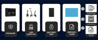 Hprosper lumière LED pour LEGO 21351 Disney Tim Burton le cauchemar avant noël lampe décorative avec boîte à piles