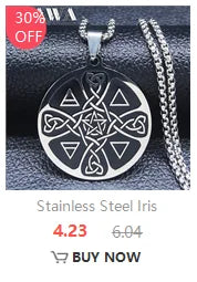 Géométrie sacrée Metatron Cube ange sceau archange collier pour femmes hommes acier inoxydable fleur de vie Lotus bijoux N7961S02