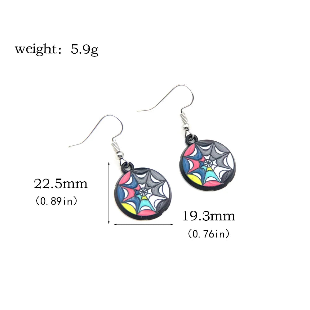 Bracelet de perles de fenêtre arc-en-ciel mercredi Addams, pendentif chose à main, bijoux gothiques pour femmes, accessoires cadeau