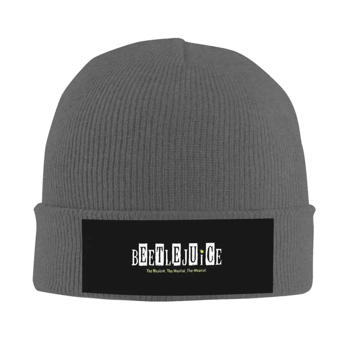 Beetlejuice film d'horreur (8) casquette tricotée chaude mode Bonnet chapeau automne hiver bonnets d'extérieur chapeaux pour hommes femmes adultes