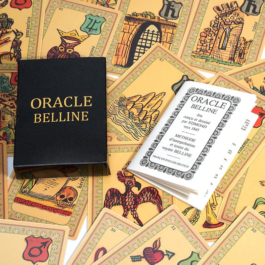 Oracle Belline Un Outil Précieux pour la Divination et la Guidance Spirituelle Parfait pour les Débutants et les Pratiquants Avancés Éditions Spéciales Avec un livret d'instructions.