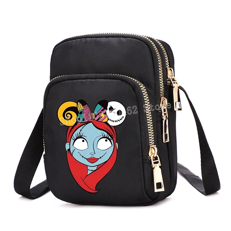 Sacs à bandoulière Disney le cauchemar avant noël pour hommes et femmes, pochette à bandoulière de grande capacité, sac à main de voyage, cadeau pour enfants, nouvelle collection