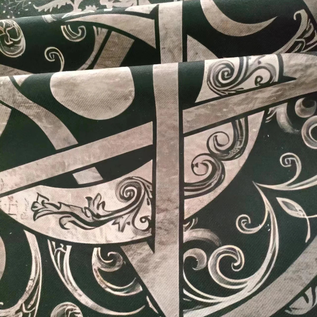 Couverture de Table de Tarot en tissu d'autel, douze Constellations étoilées, amour carrière, carte Oracle, nappe de Table de Tarot de lune, Divination